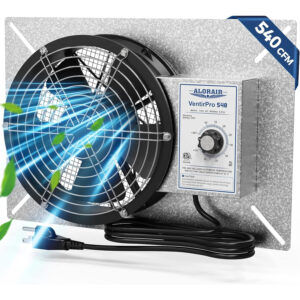 ALORAIR 540 CFM Crawlspace Ventilation Fan-VentirPro 540