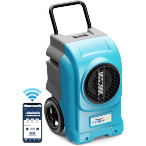 AlorAir 270 Pint Commercial Dehumidifier-Storm Elite WiFi 125