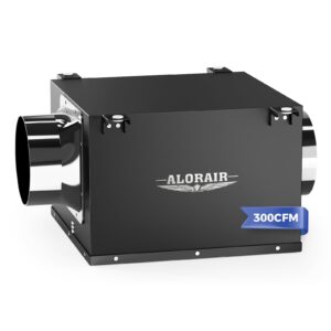 ALORAIR 300 CFM Ventilation Fan-CloudStorm F300